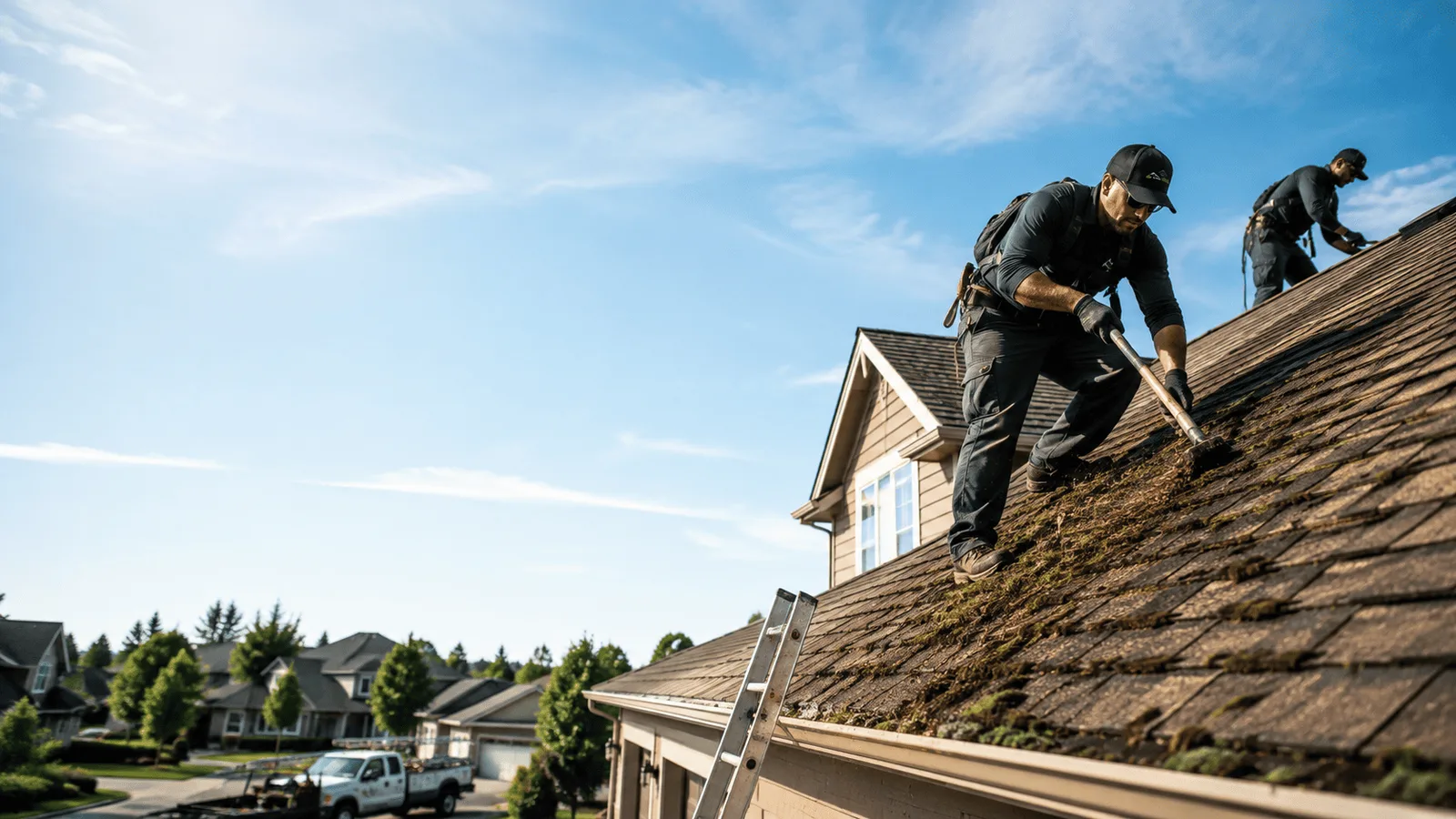 Roof Moss Removal in Stratford, TX near me